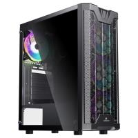 GAMEBOOSTER GB-F3101B 500W USB 3.0 RGB,Temp.Gaming Mid-Tower PC Kasası